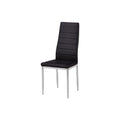 Set of 2 Black Modern Chairs L839