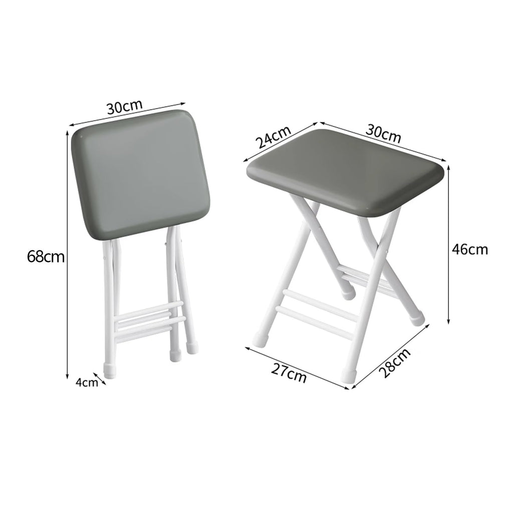 2 Pack Portable Padded Folding Chairs Q768