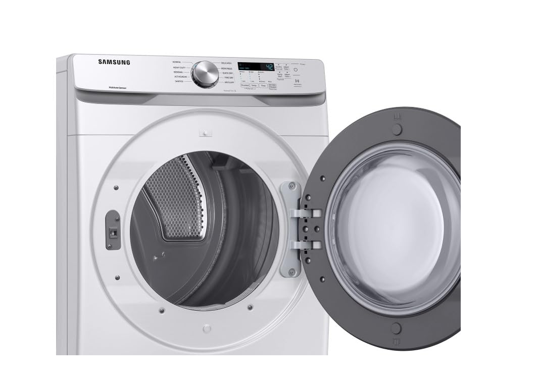7.5 cu. ft. Front Load Electric Dryer with Sensor Dry, White Q861163
