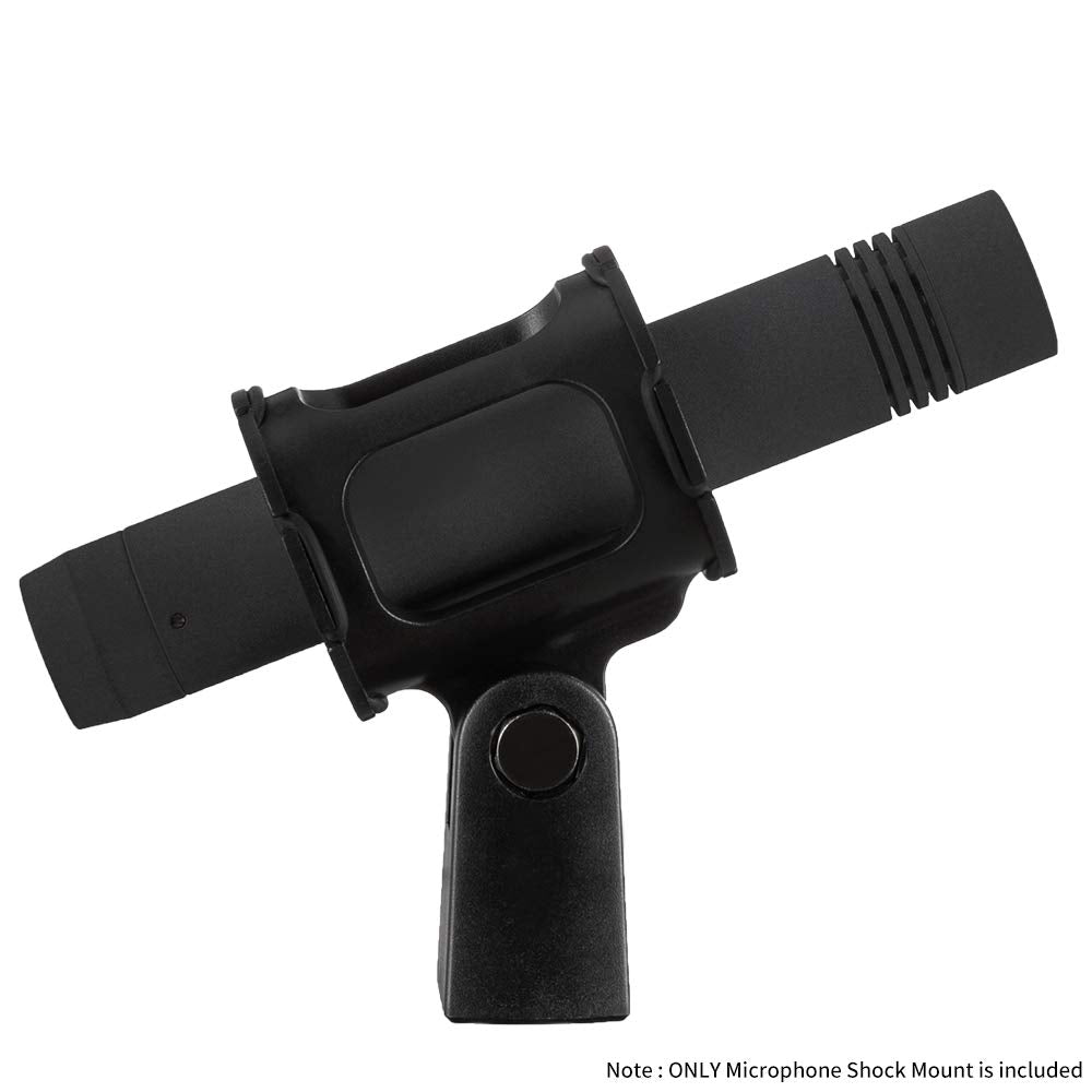 Microphone Shock Mount Holder Clip Anti-Vibration for Condenser Shotgun Mic I378