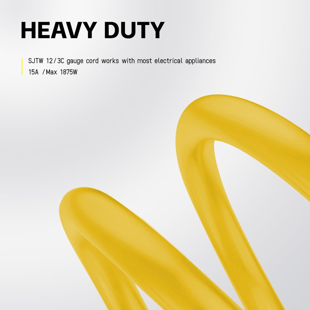 12 Ft Lighted Outdoor Extension Cord P2869