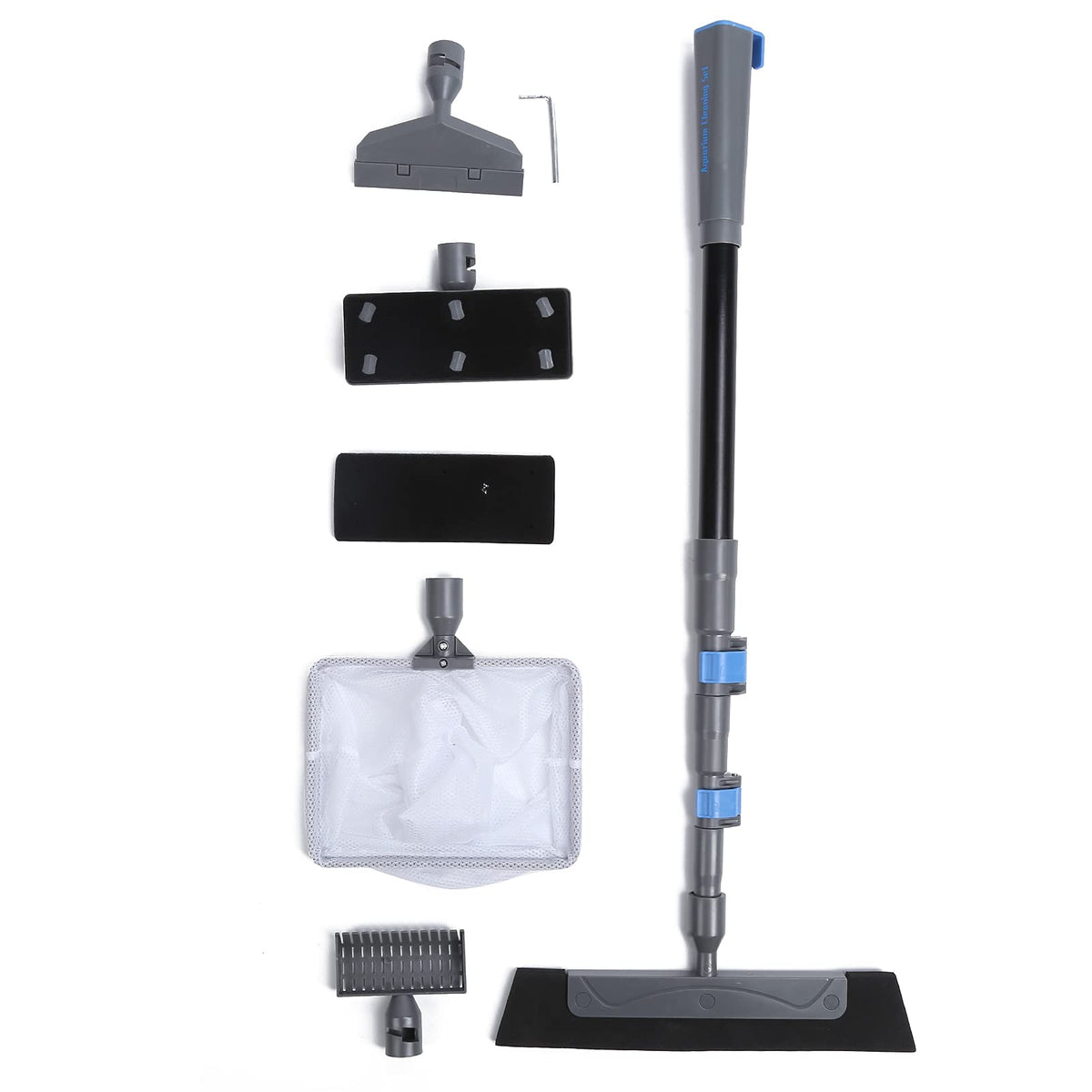 5 in 1 Aquarium Cleaning Tool Kit with Long Handle K5108