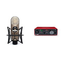 Large Diaphragm Condenser Microphone & USB Audio Interface P8130