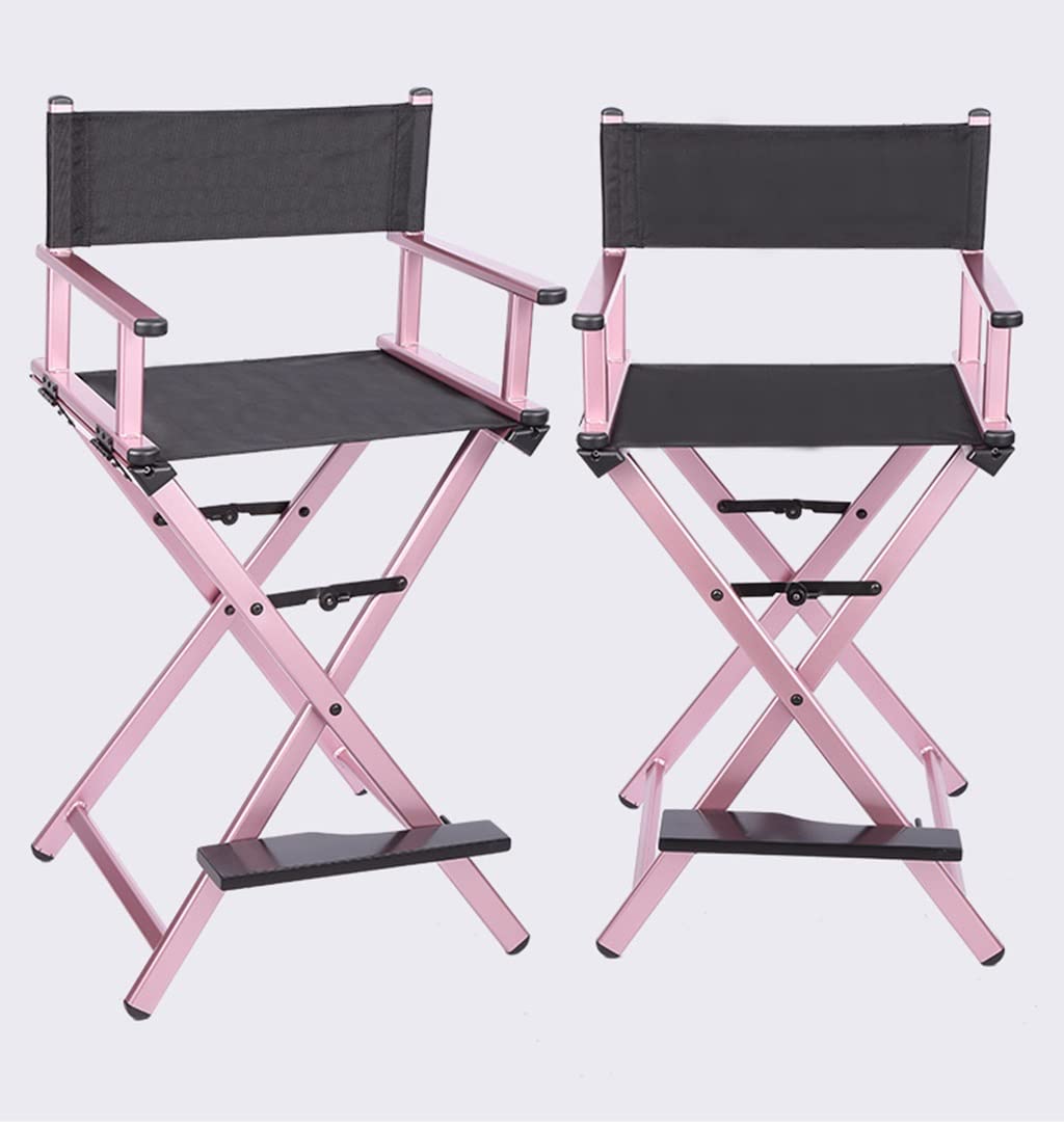 Portable Folding Director's Chair with Arm & Foot Rest Y2599