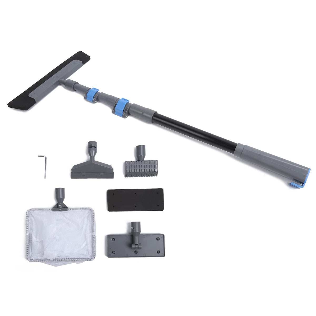 5 in 1 Aquarium Cleaning Tool Kit with Long Handle K5108