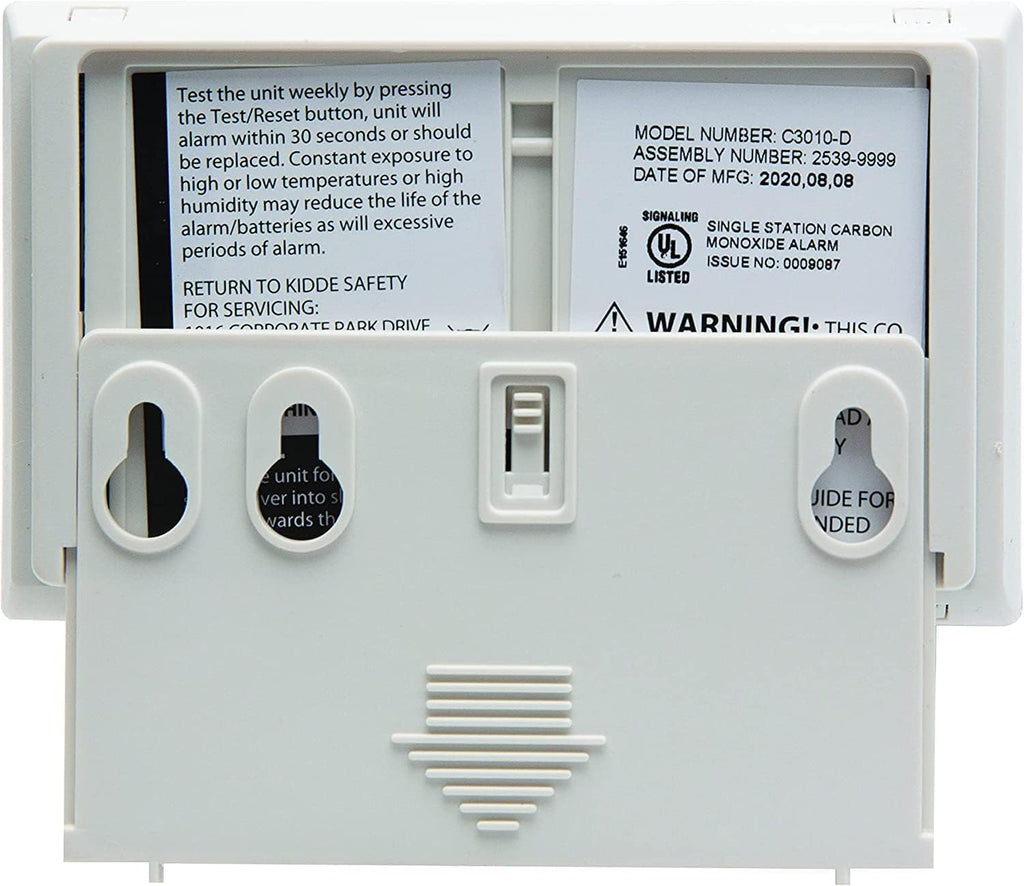 Carbon Monoxide Detector with 10-Year Battery, Digital Display, 2 Pack S77929