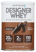 Whey Protein Powder Gourmet Chocolate 12-Ounce Pack of 2 M723