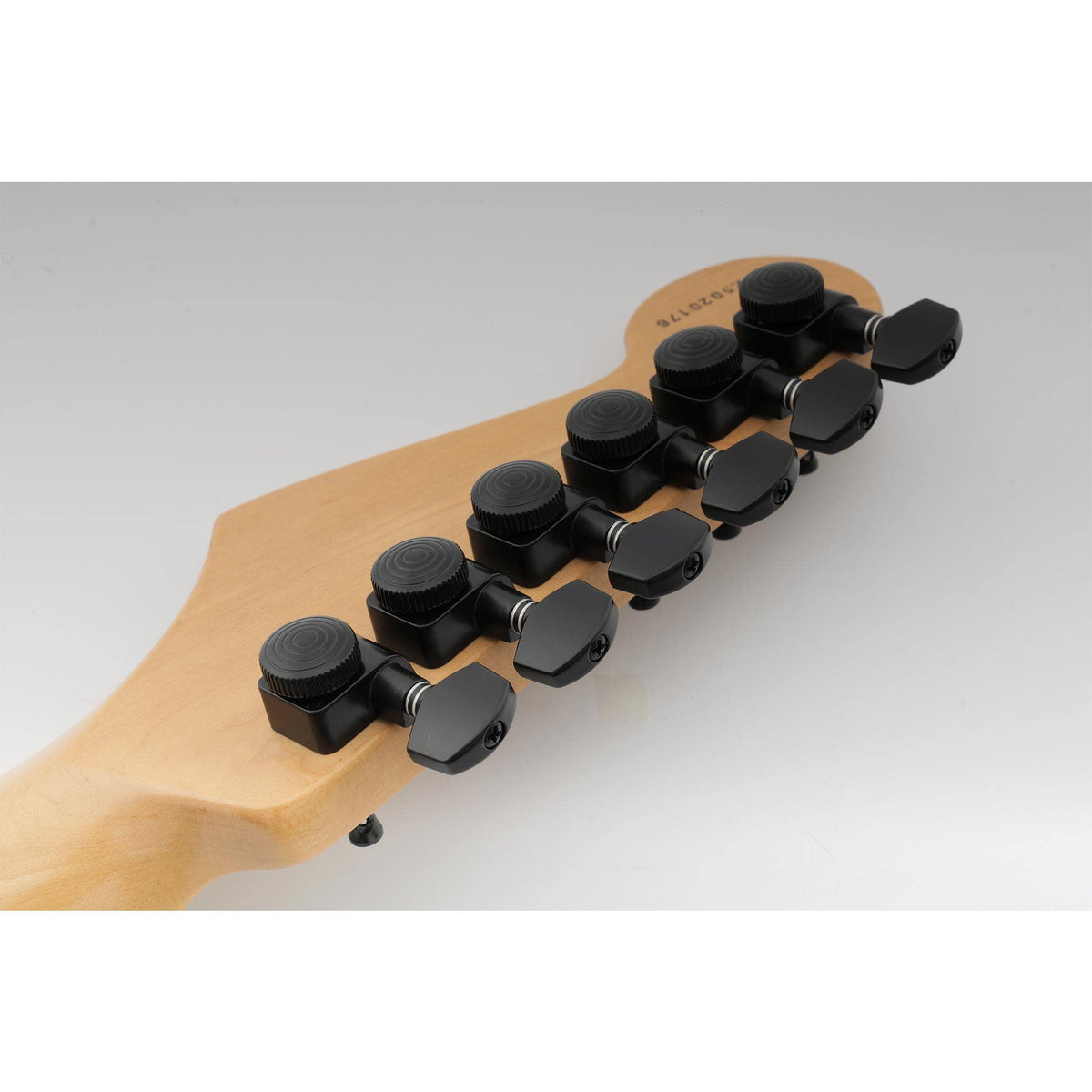 Black 6 Inline Locking Guitar Tuners Set T268