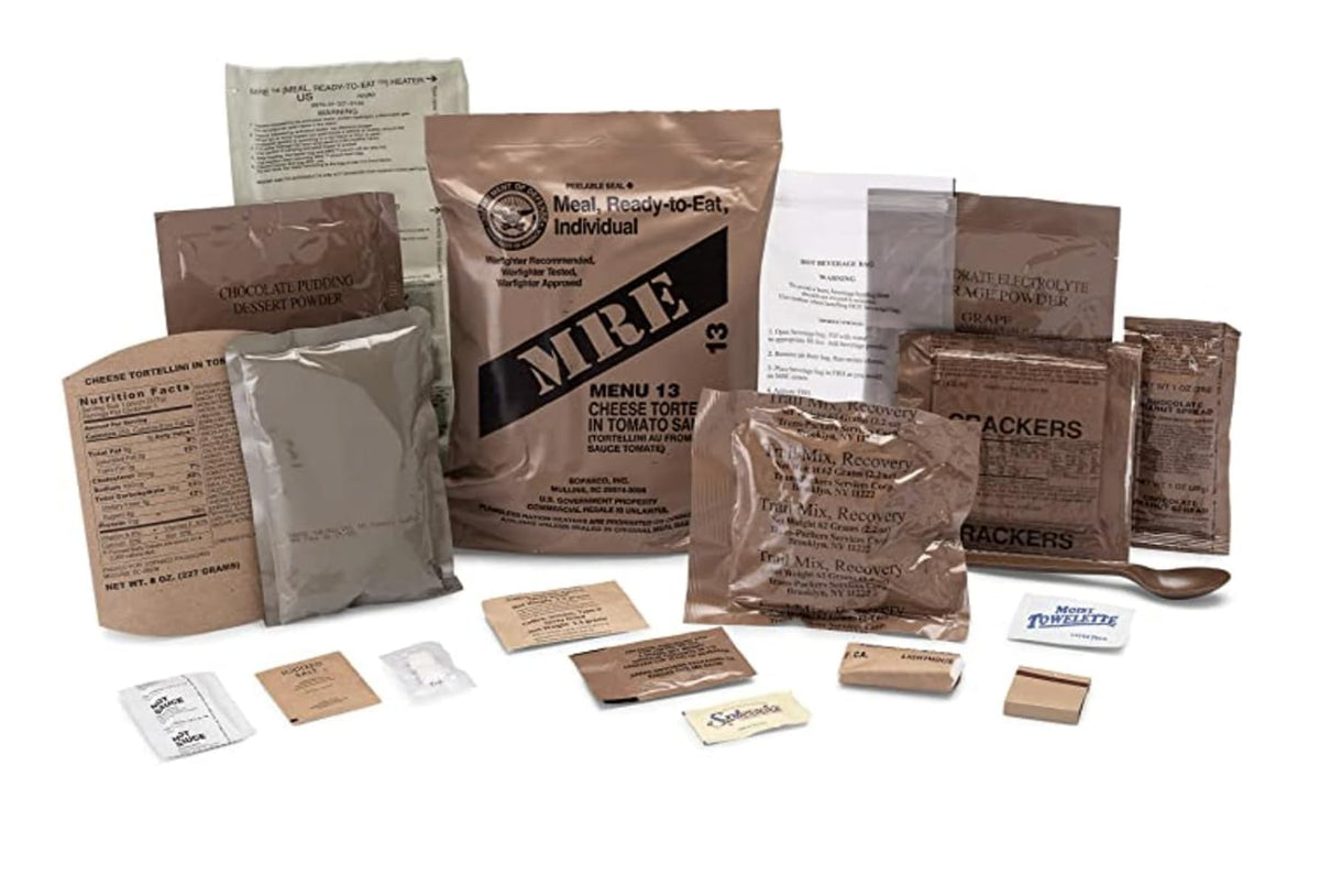 MRE Meals Ready to Eat 12 Pack D3510