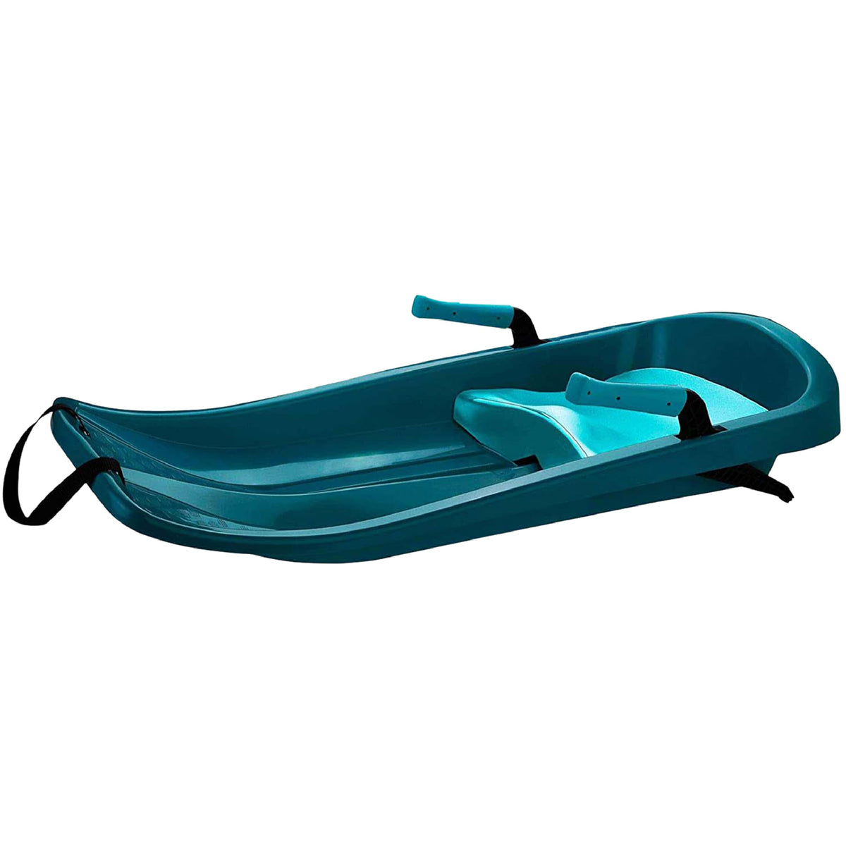 Kids' Plastic Toboggan Sleds with Tow Strap J108