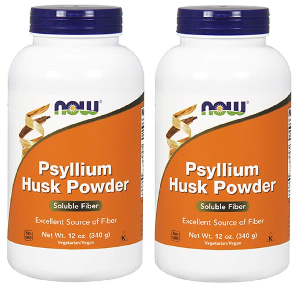 Psyllium Husk Powder 12 Ounce Pack of 2 D4408
