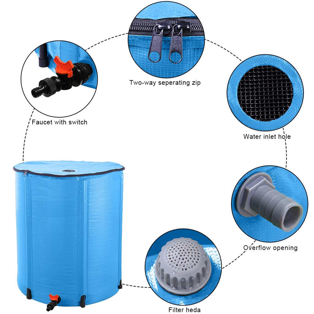 Folding 50 Gallon Water Storage Container B5194