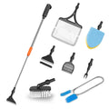 7-in-1 Aquarium Cleaning Tool with Telescopic Handle P648010