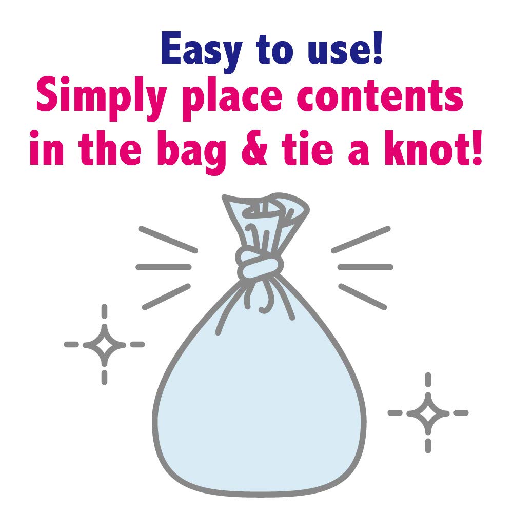 Unscented Cat Waste Disposal Bags 120 Count L371116