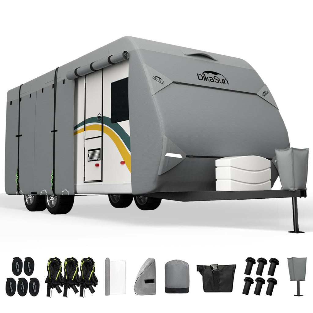7 Layers Waterproof RV Cover Fits 35'- 38' Travel Trailer V920