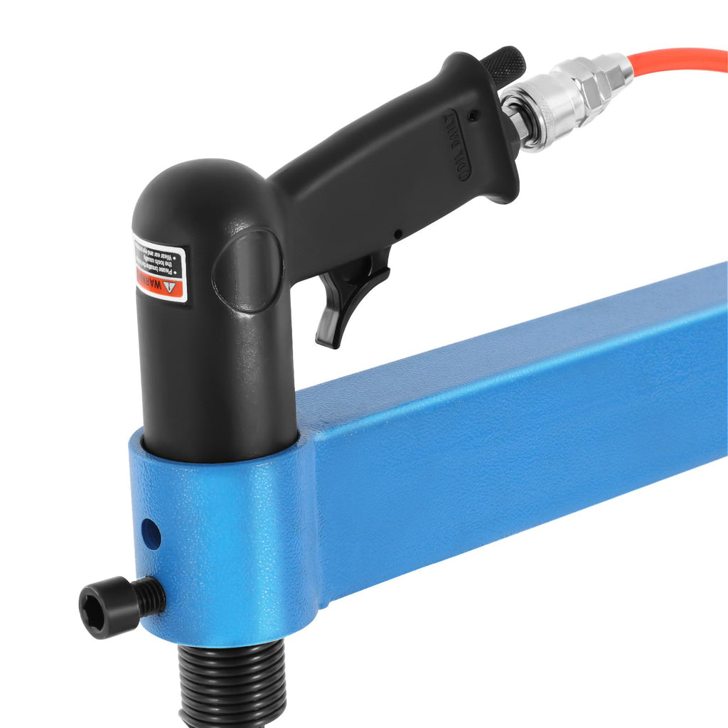 4 Inch Pneumatic Planishing Hammer with 1" 2" 3" Anvils and Foot Pedal O828552