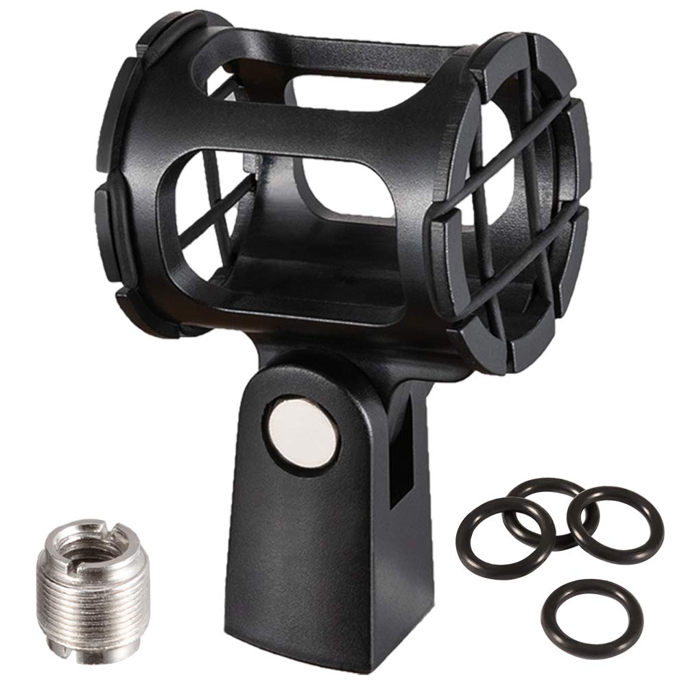 Microphone Shock Mount Holder Clip Anti-Vibration for Condenser Shotgun Mic I378