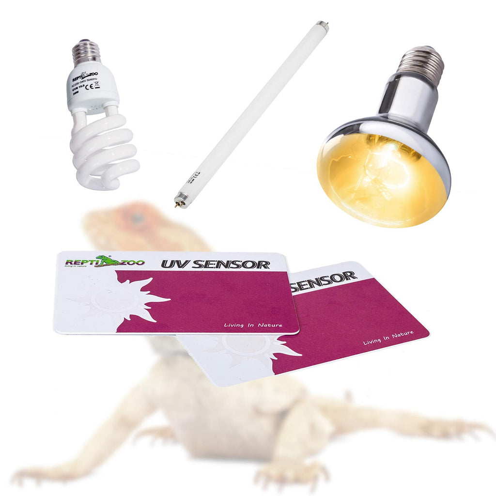 UVB Tester Reptile Lamp UV Sensor Set of 2 U906562