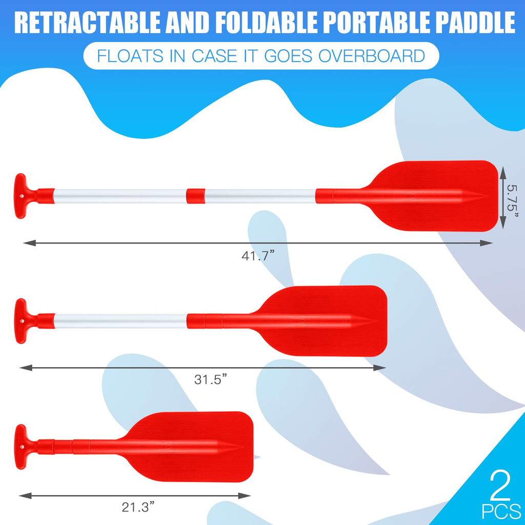Telescoping Canoe Paddles 2 Pack Aluminum H50585