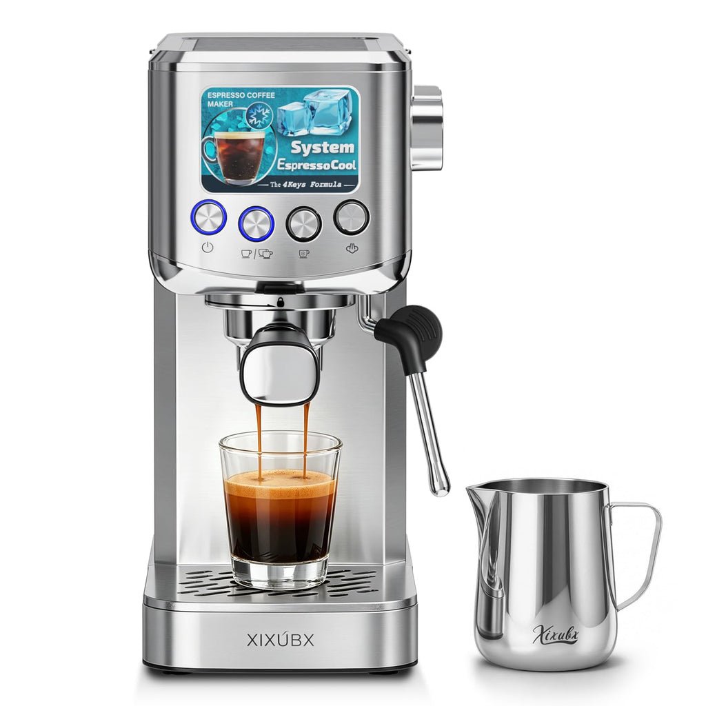 Cold Brew Espresso Machine with Milk Frother D1682