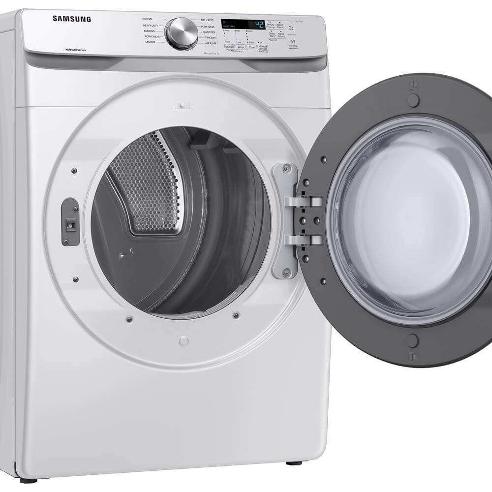7.5 cu. ft. Front Load Electric Dryer with Sensor Dry, White Q861163