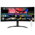 34" Curved UltraWide WQHD Smart Monitor with HDR10 100Hz Adjustable Stand B13786