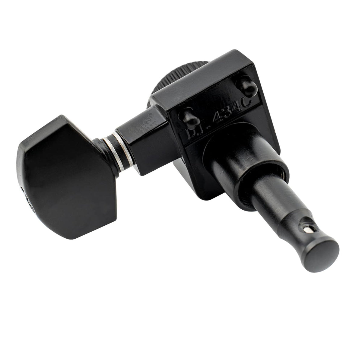 Black 6 Inline Locking Guitar Tuners Set T268