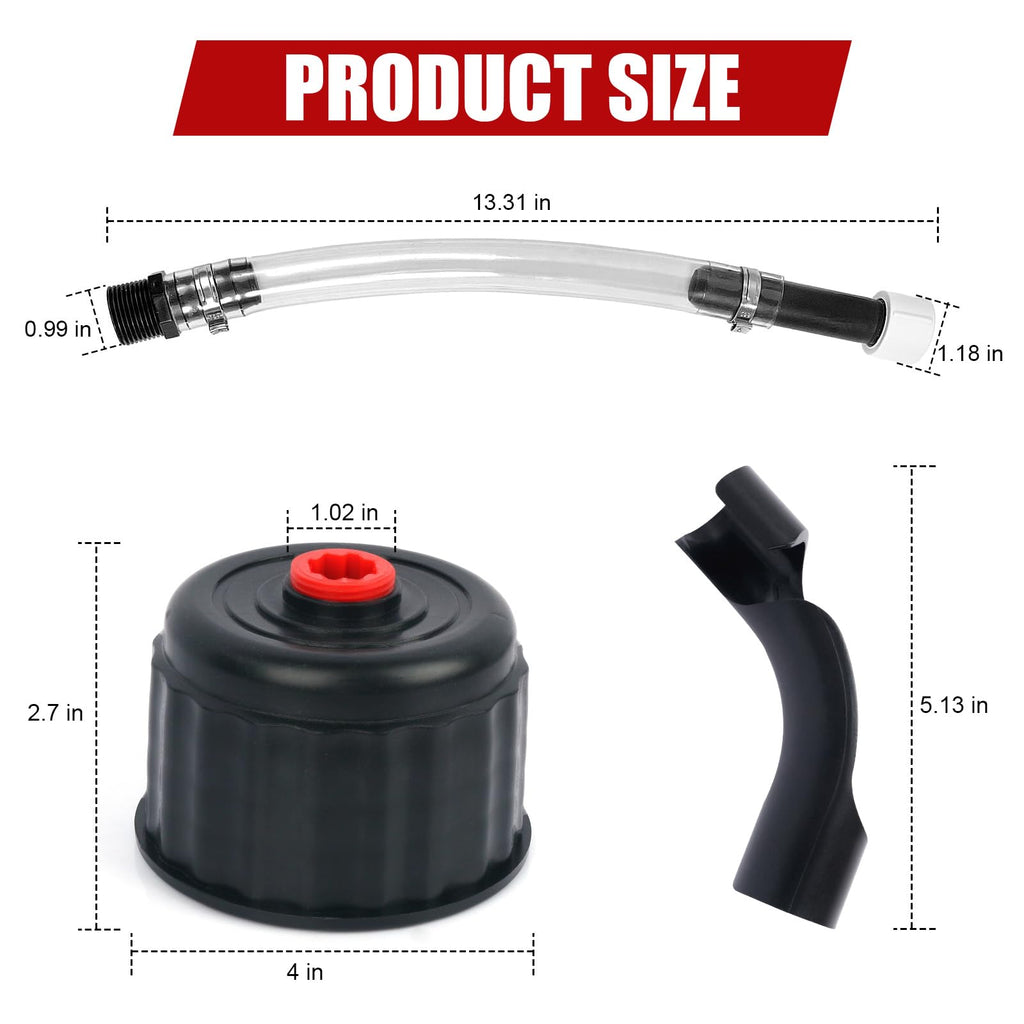 5 Gallon Fuel Jug Hose and Cap Kit R353147