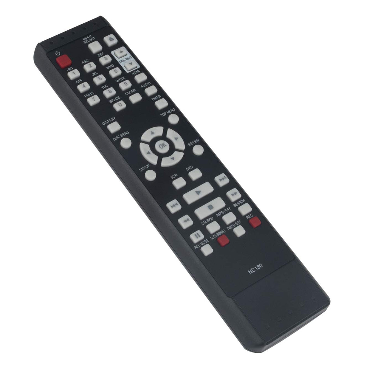 Replace Remote Control for DVD VCR Combo Recorder E30418