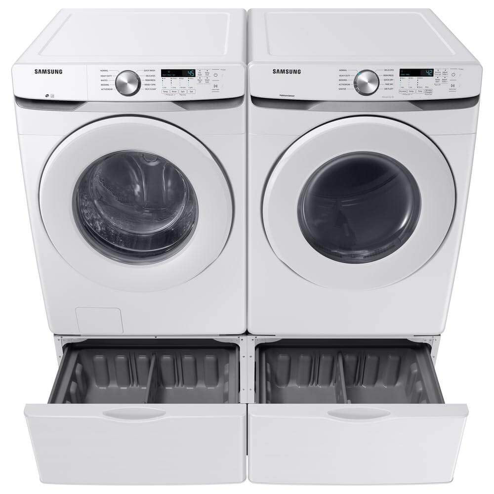 7.5 cu. ft. Front Load Electric Dryer with Sensor Dry, White Q861163