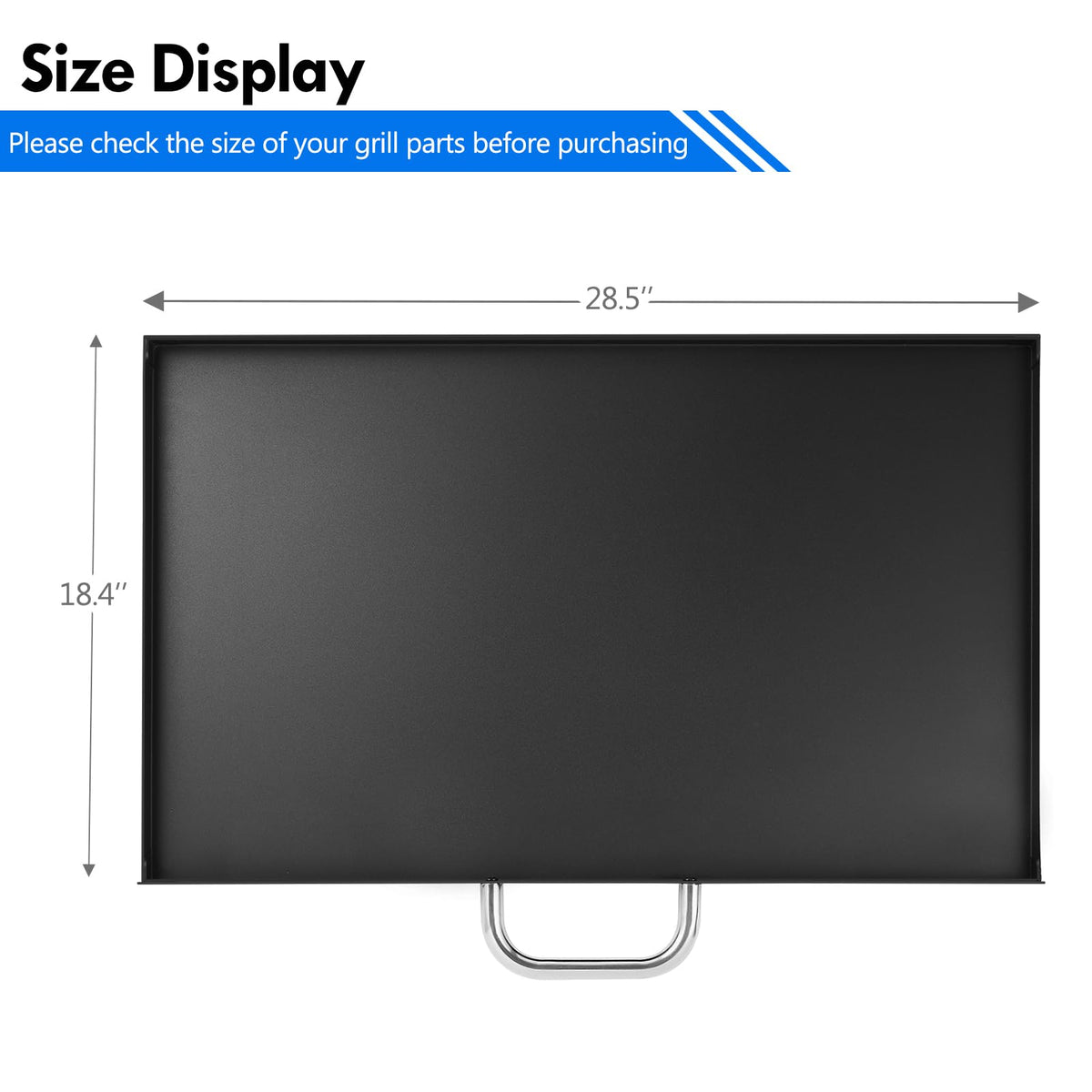 Ash Pan Replacement Parts with Handle S2848