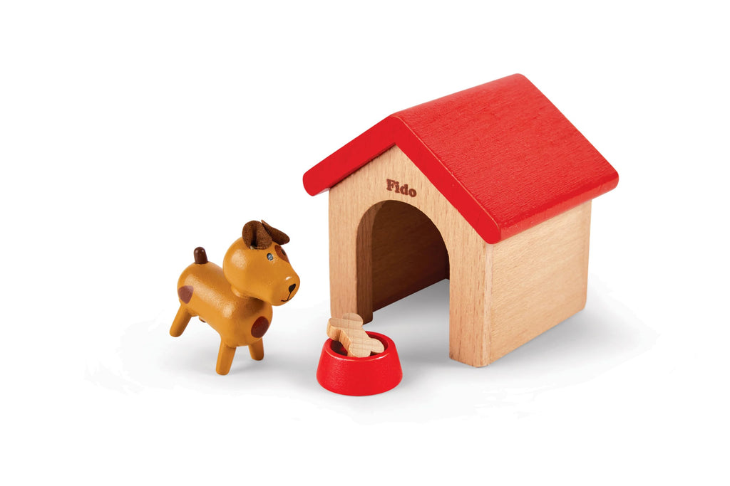 Wooden Dollhouse Animal Set I515341