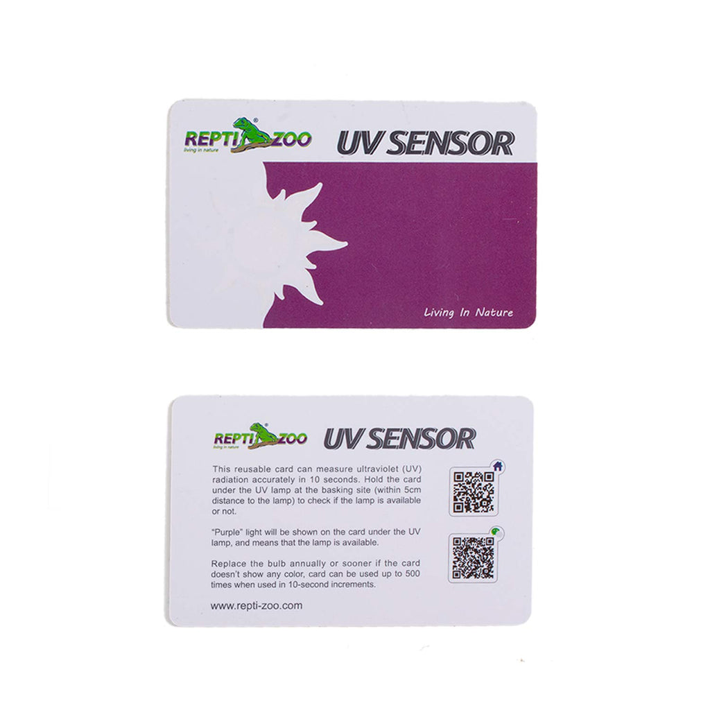 UVB Tester Reptile Lamp UV Sensor Set of 2 U906562