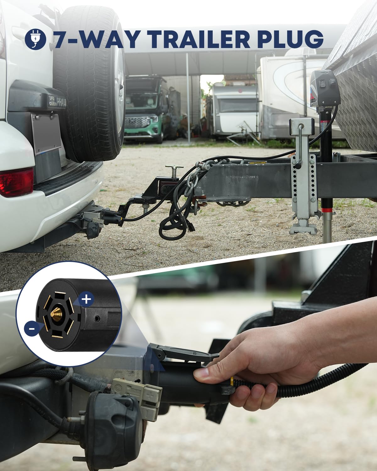 Electric Trailer Jack 4000 lbs L999
