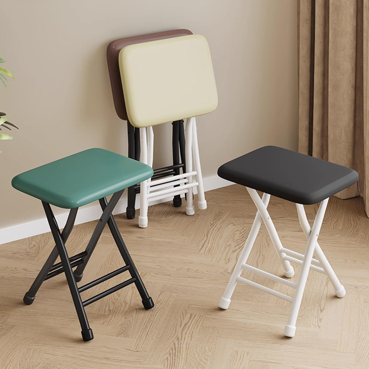 2 Pack Portable Padded Folding Chairs Q768