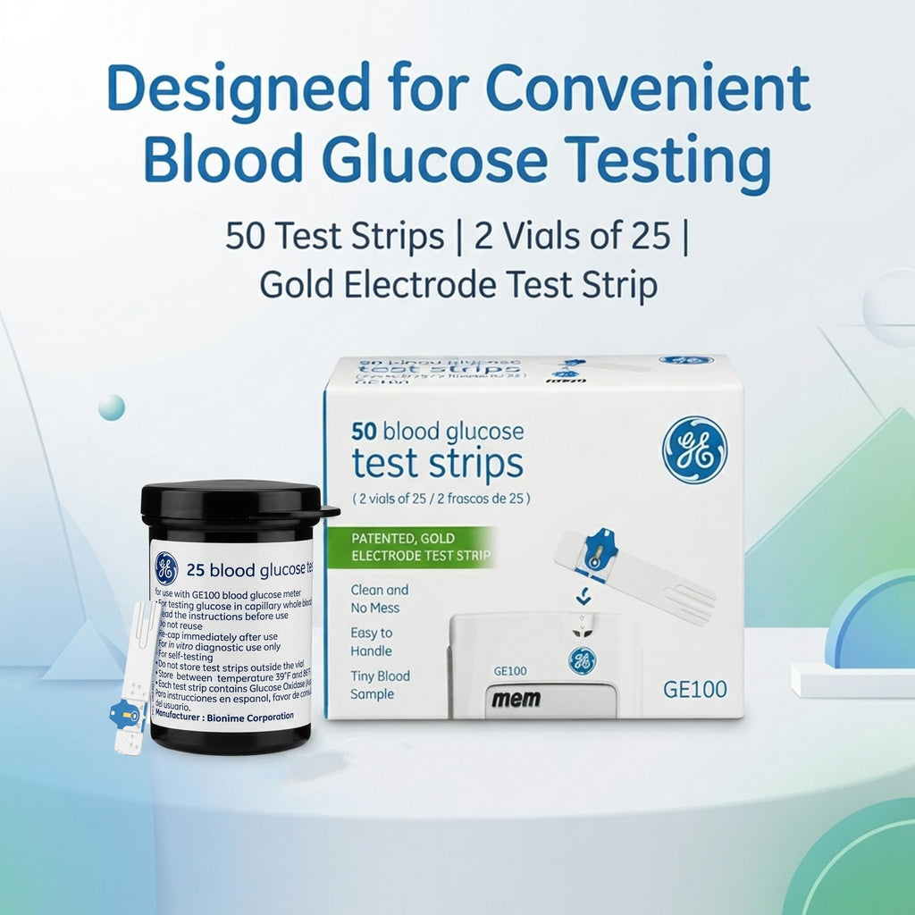 Blood Glucose Test Strips 50ct T4247