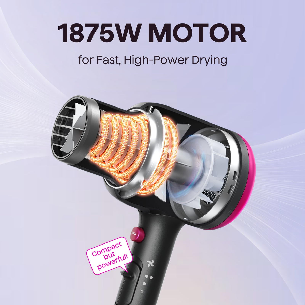 Ionic Hair Dryer with Diffuser G101131