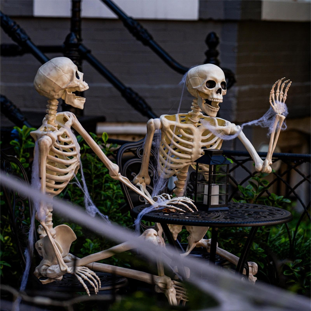 6 Pack Halloween Skeletons 3 5.4ft 3 3ft A505