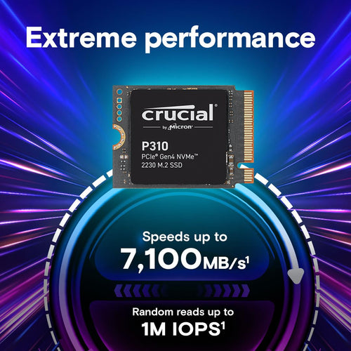 1TB M.2 2230 PCIe Gen4 NVMe Internal SSD P1230