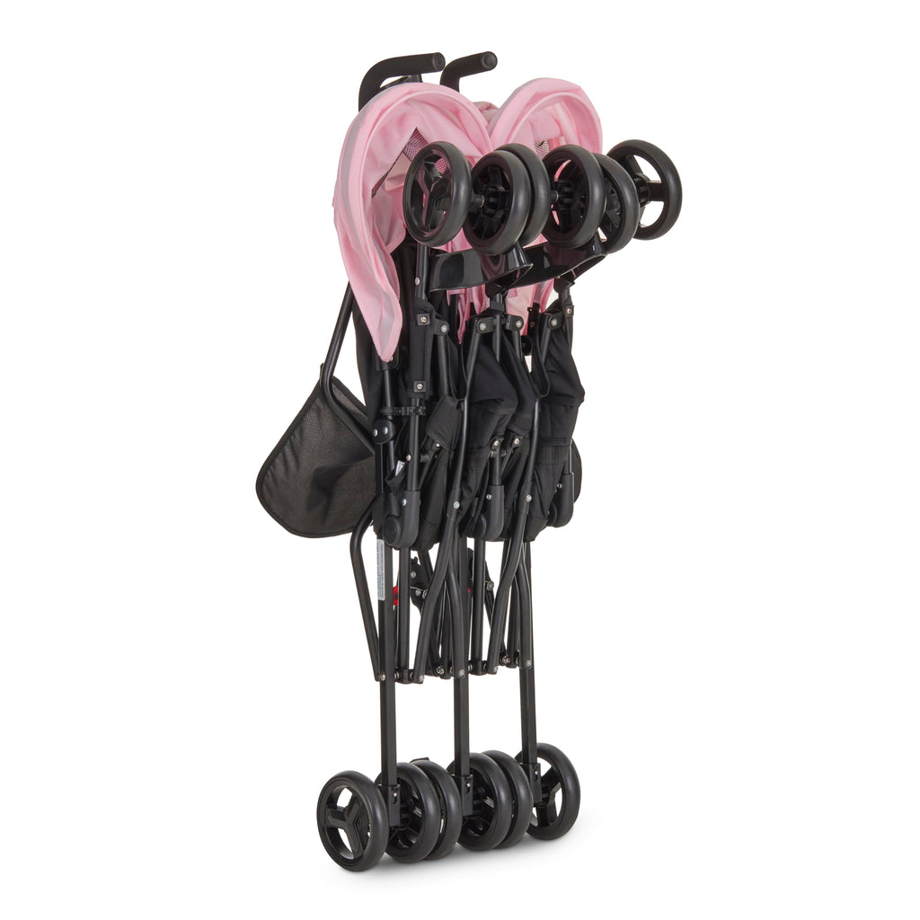 Pink Umbrella Stroller with Adjustable Canopy W808601
