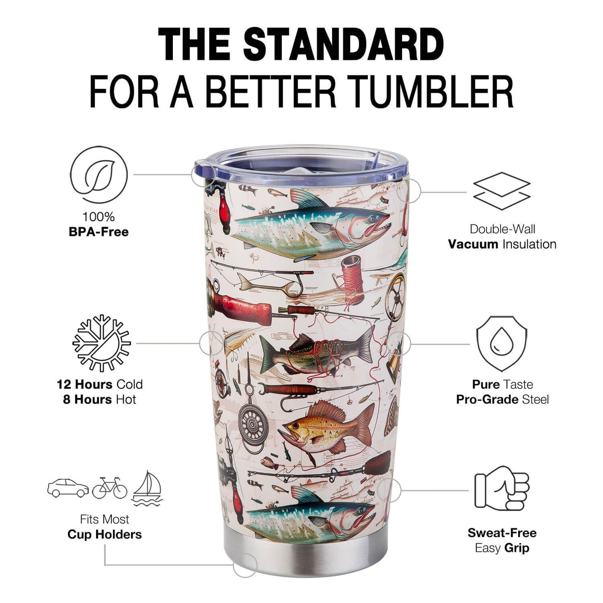 20oz Stainless Steel Insulated Tumbler K9389