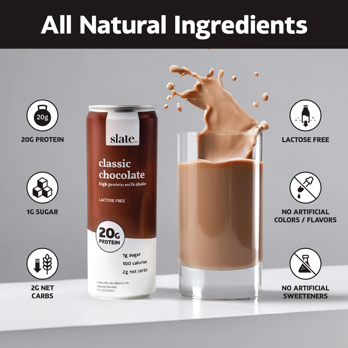 High Protein Chocolate Milk Shake 11 Fl Oz B14422