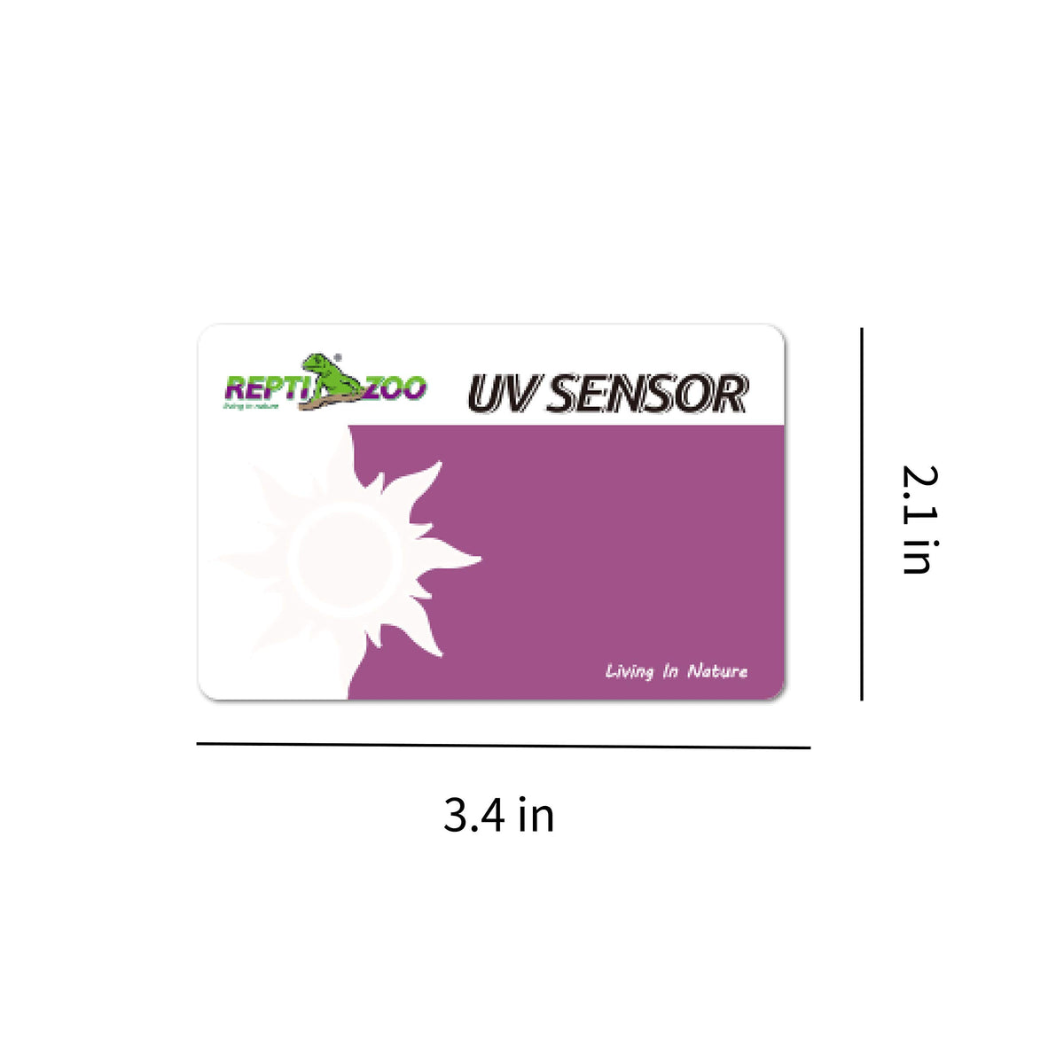UVB Tester Reptile Lamp UV Sensor Set of 2 U906562