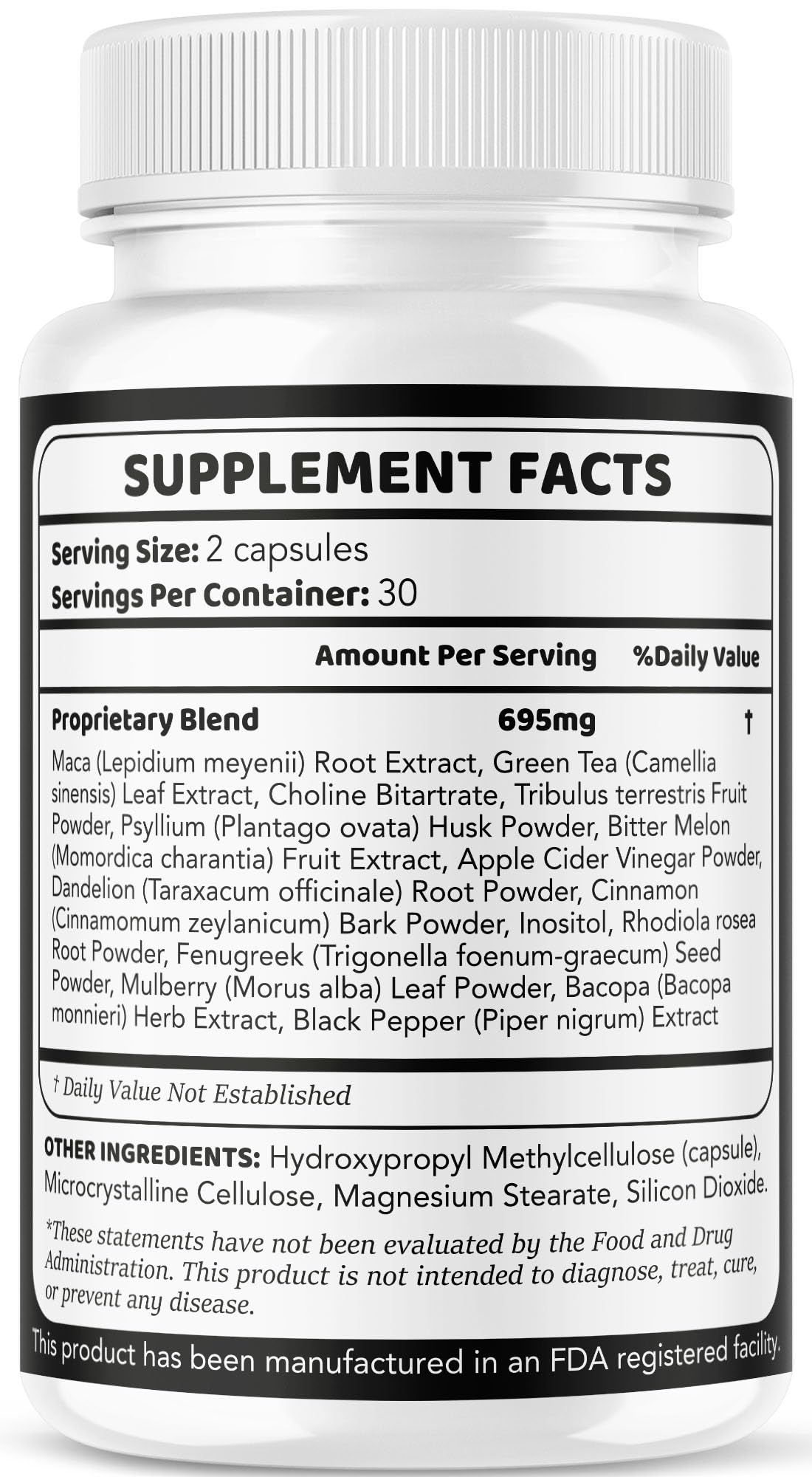 Natural Glycogen Supplement Capsules 180 Capsules O443415