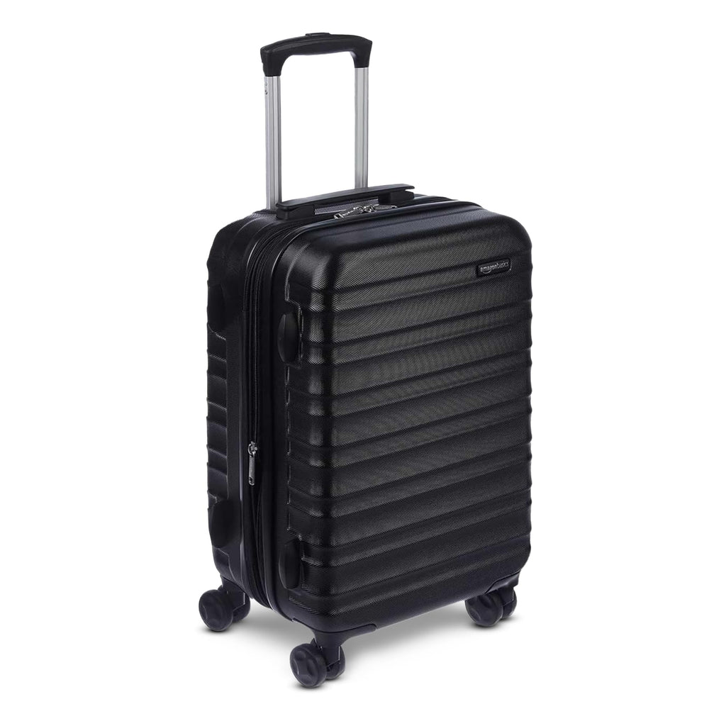 21" Black Hardside Carry-On Luggage with Spinner Wheels U20608