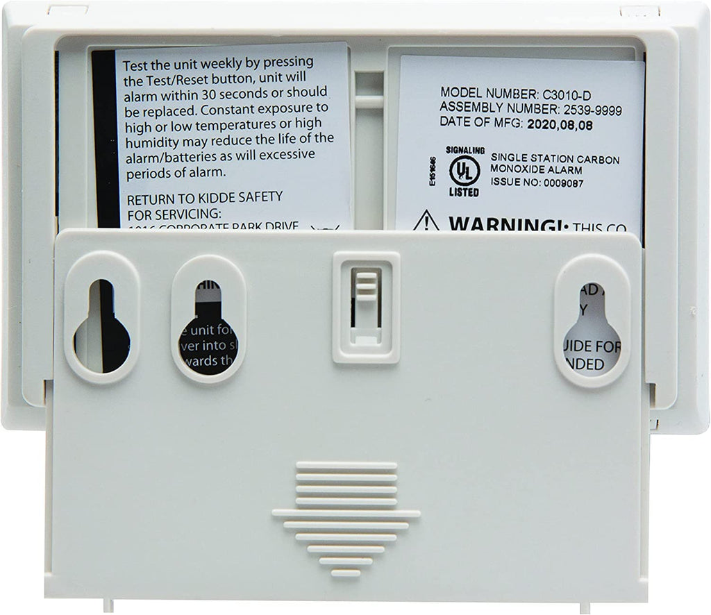 Carbon Monoxide Detector with 10-Year Battery, Digital Display, 2 Pack S77929