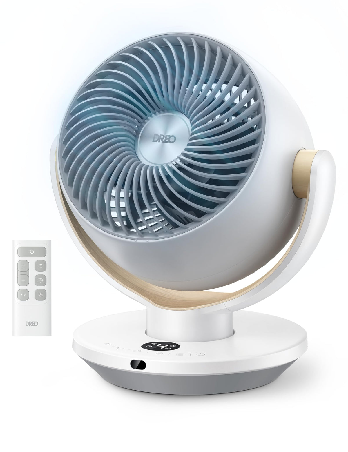 11 Inch Desk Air Circulator Fan with Remote M9524