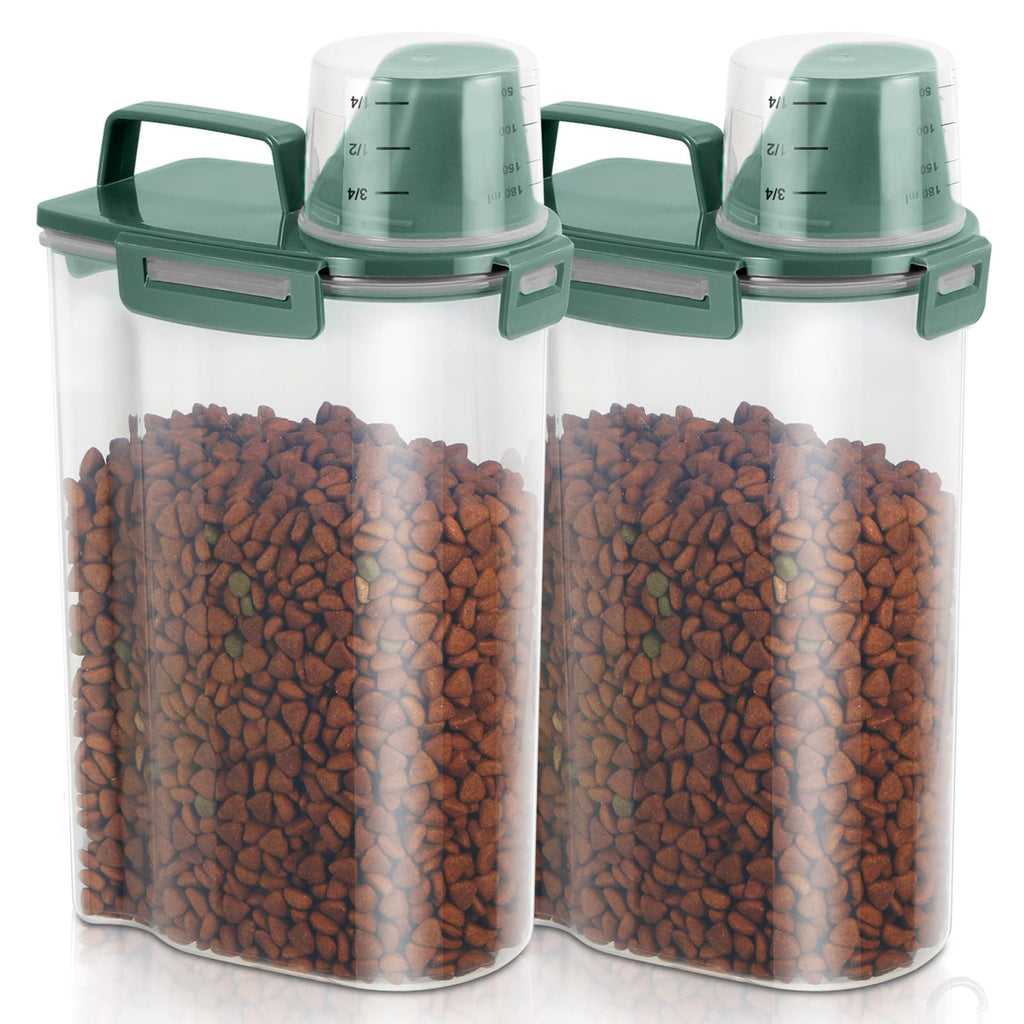 2 Pack 3 Lbs Pet Food Storage Containers S966767