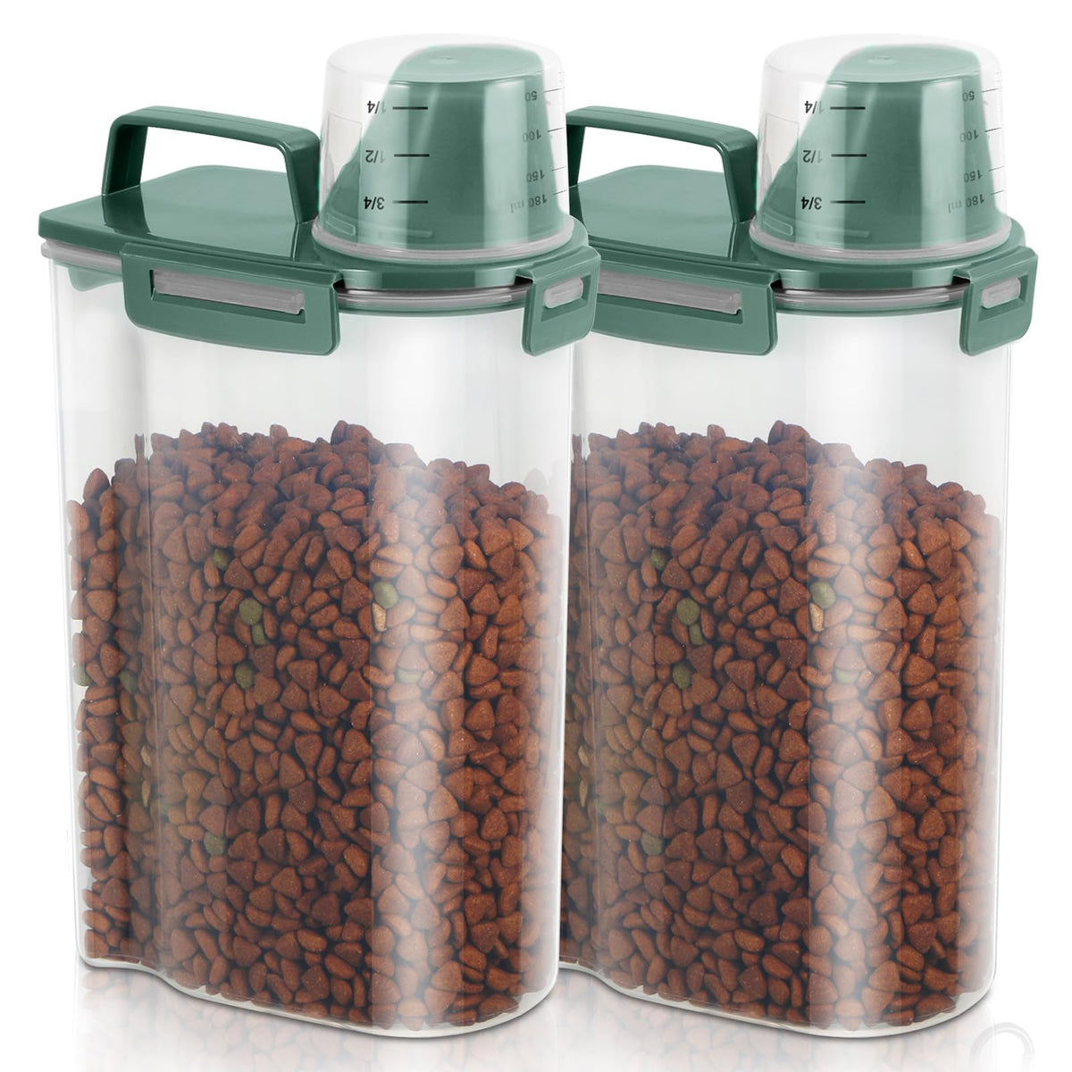 2 Pack 3 Lbs Pet Food Storage Containers S966767