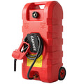 15 gal Red Portable Gas Can with Pump and Hose S263
